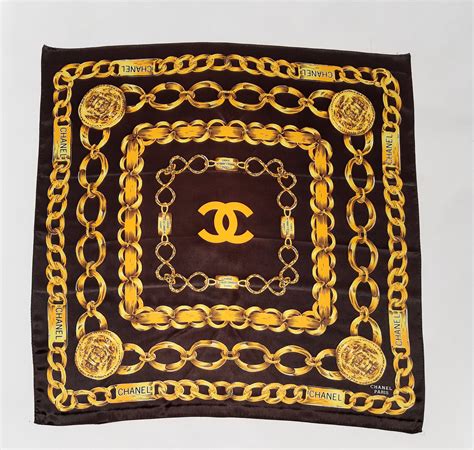 replica chanel scarf sale|Chanel scarf for sale.